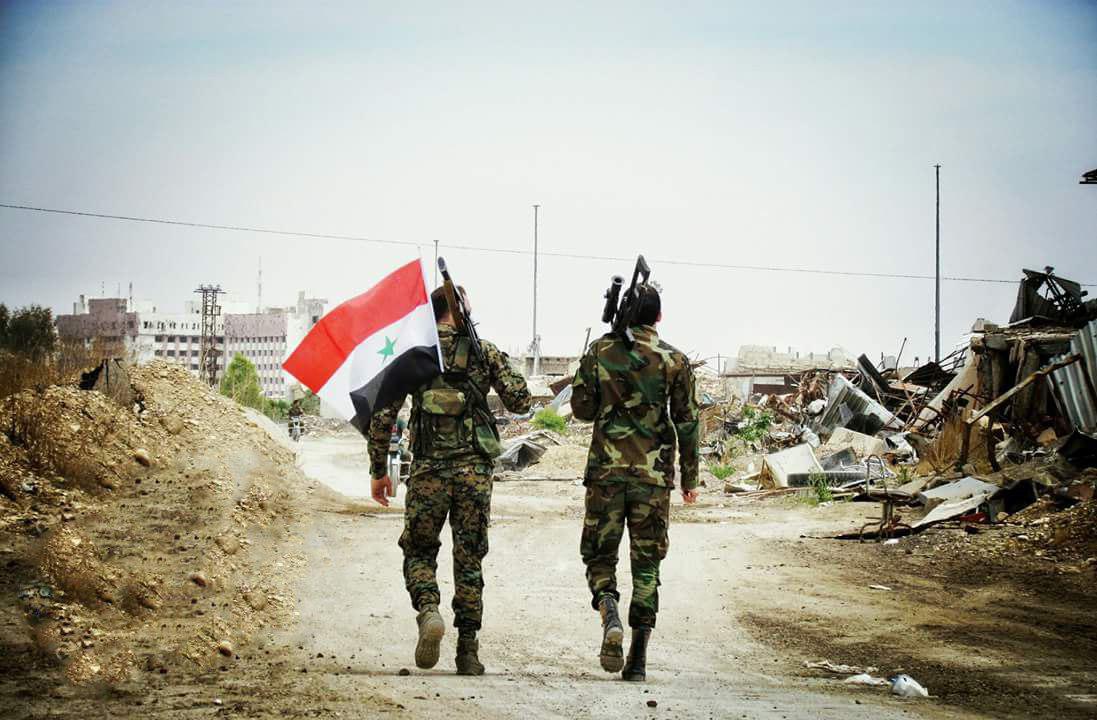 پیشروی ارتش سوریه به سمت آخرین مناطق تحت تصرف تروریست‌ها در شمال کشور