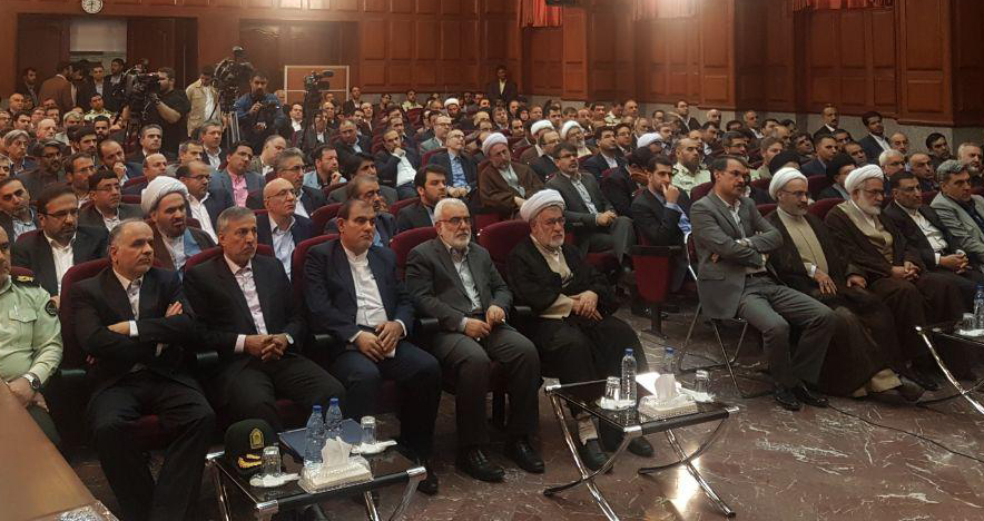 مراسم تکریم و معارفه دادستان جدید تهران برگزار شد